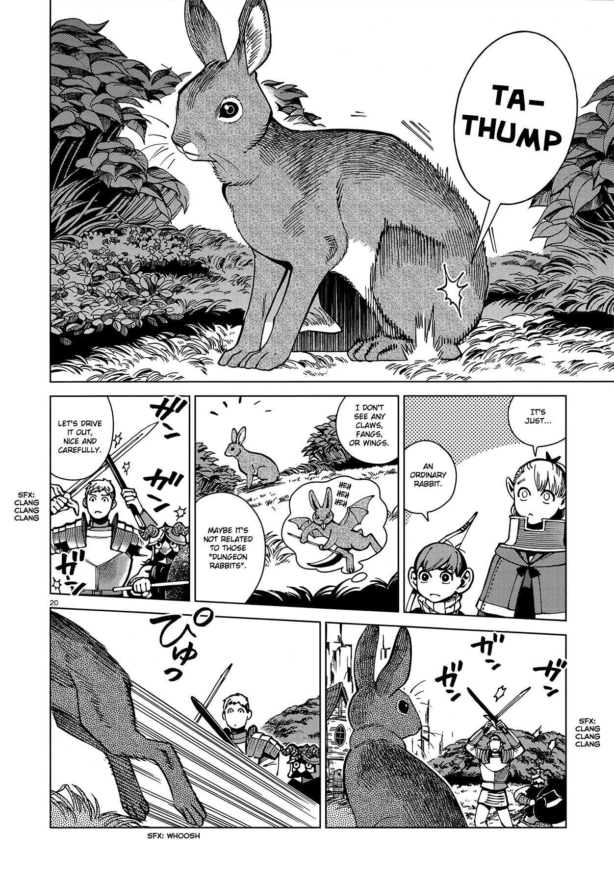 Dungeon Meshi Chapter 64: Rabbit page 20 - Mangakakalot