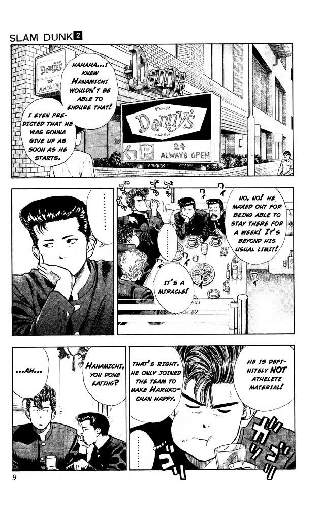 Slam Dunk Vol.2 Chapter 10 : The Afternoon Without Patience  