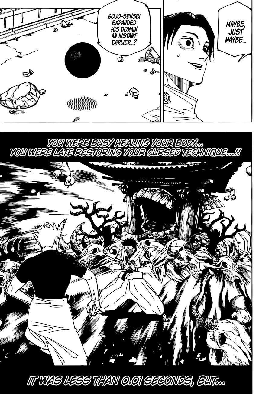 Jujutsu Kaisen Chapter 229: The Decisive Battle In The Uninhabited, Demon-Infested Shinjuku ⑦ page 12 - Mangakakalot