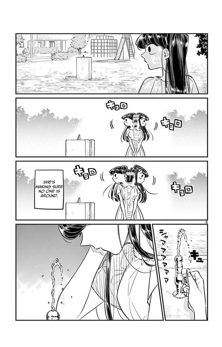 Komi-San Wa Komyushou Desu Vol.3 Chapter 44: In A Park page 6 - Mangakakalot