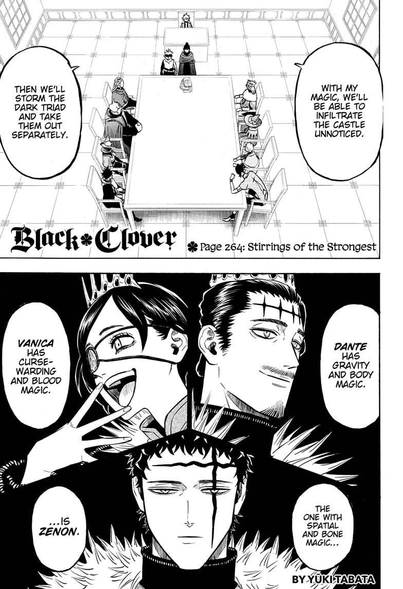 Black Clover Chapter 264 page 1 - Mangakakalot