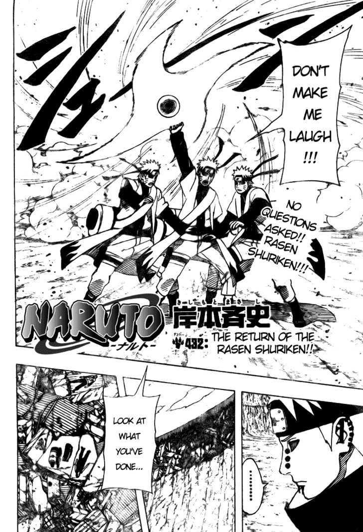 Vol.46 Chapter 432 – The Rasenshuriken Once Again!! | 2 page