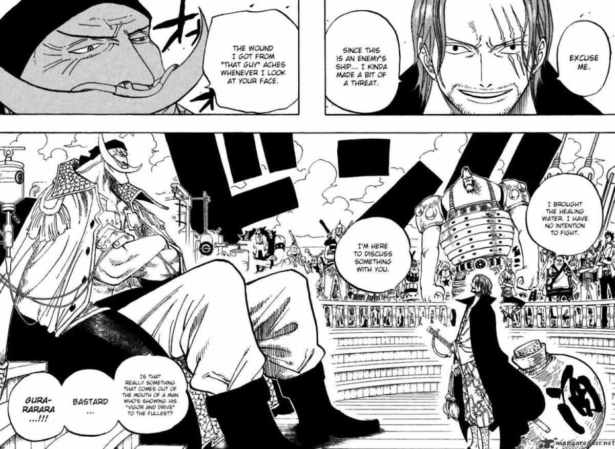 One Piece Chapter 434 : Whitebeard And Redhaired page 6 - Mangakakalot