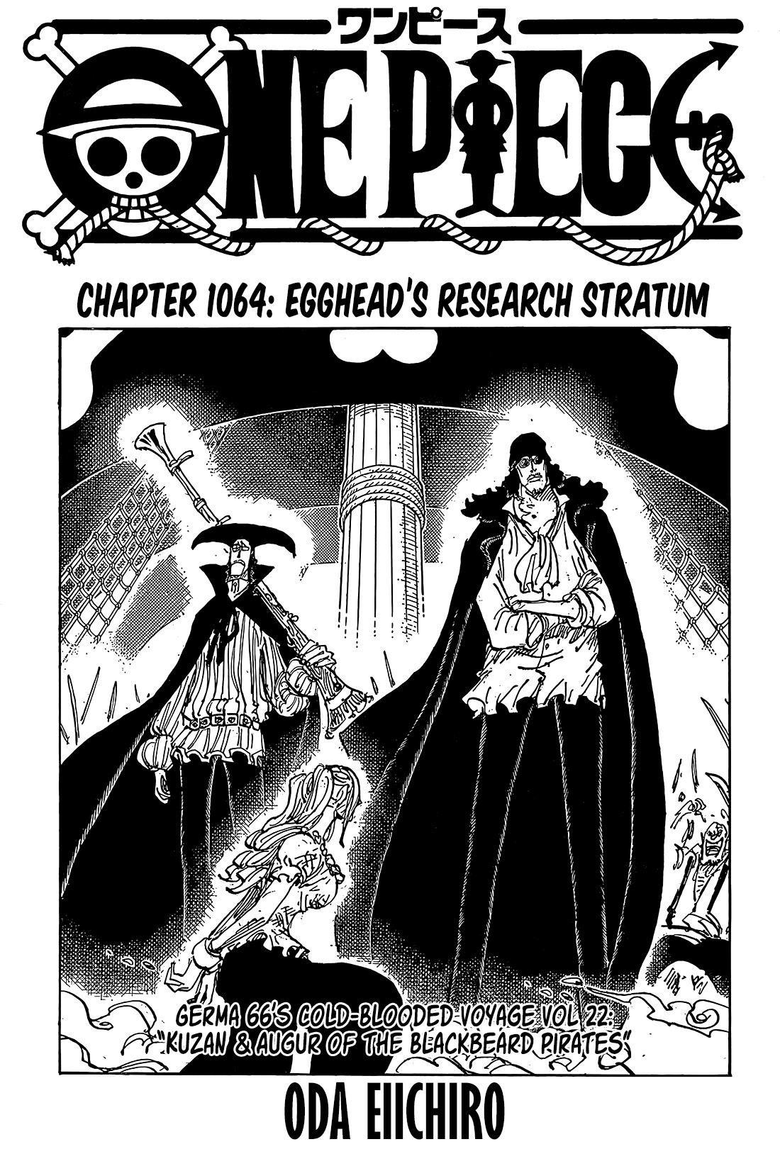 Read One Piece Chapter 1045 on Mangakakalot