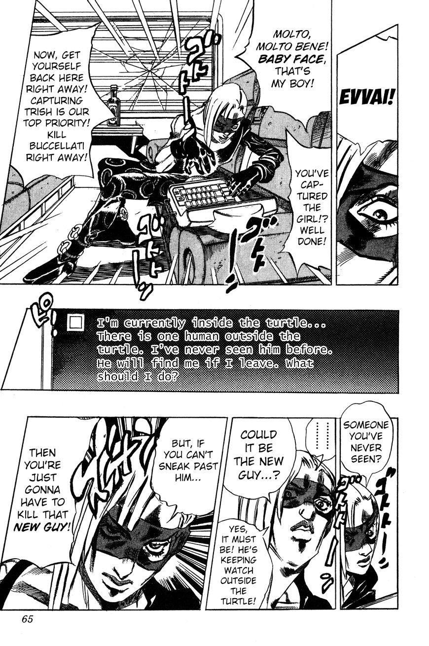 Jojo's Bizarre Adventure Vol.54 Chapter 502 : Baby Face - Part 3 page 17 - 