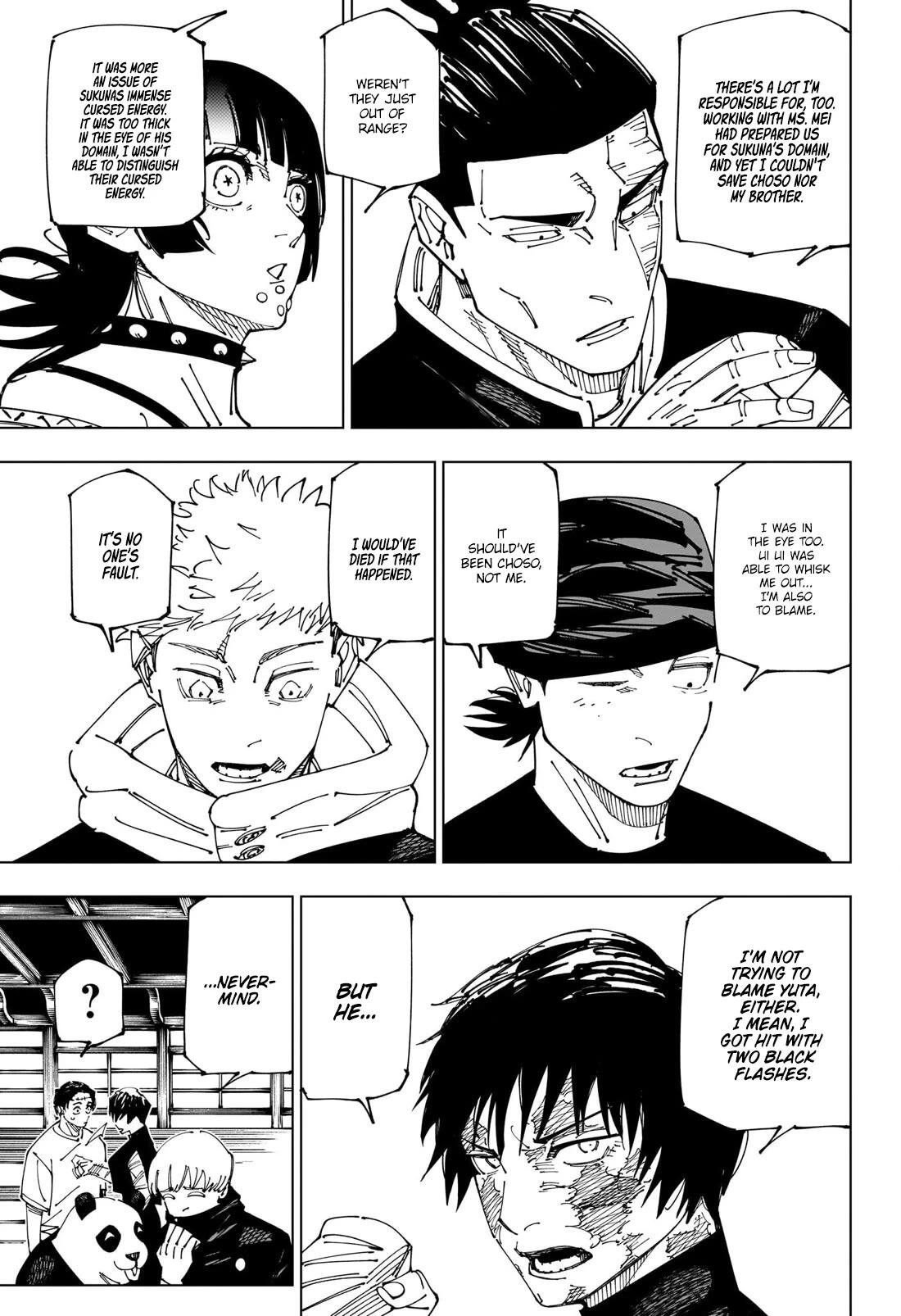 Jujutsu Kaisen Chapter 269: Reflection page 10 - kaisenjujutsu.com