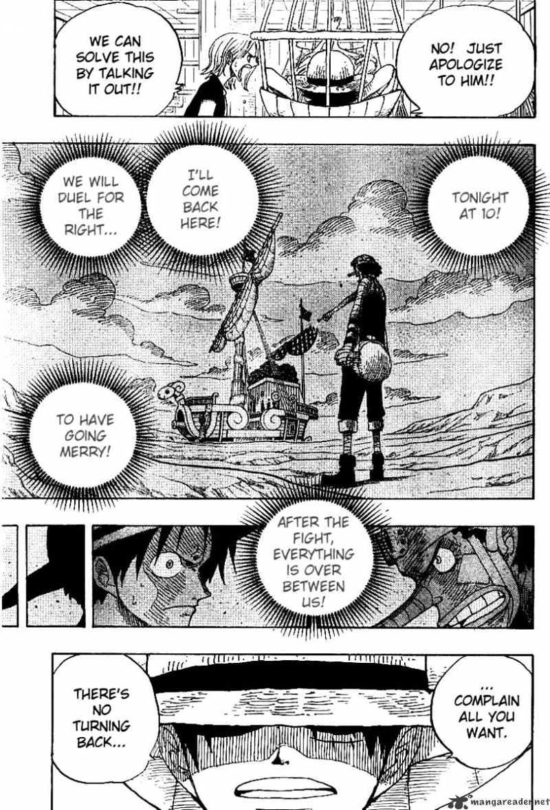 One Piece Chapter 332 : Luffy Vs Usopp page 3 - Mangakakalot