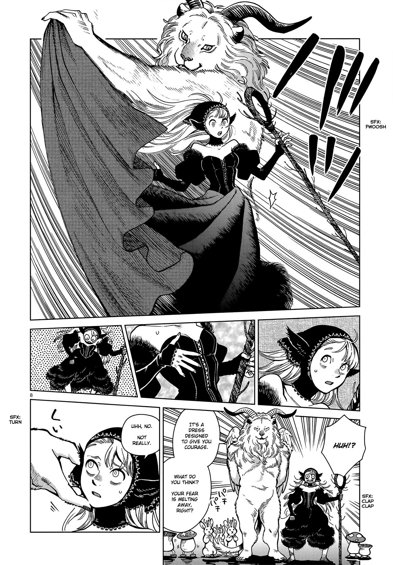 Dungeon Meshi Chapter 83: Marcille Ii page 8 - Mangakakalot