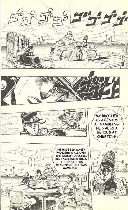 Jojo's Bizarre Adventure Vol.25 Chapter 235 : D'arby The Gamer Pt.9 page 4 - 