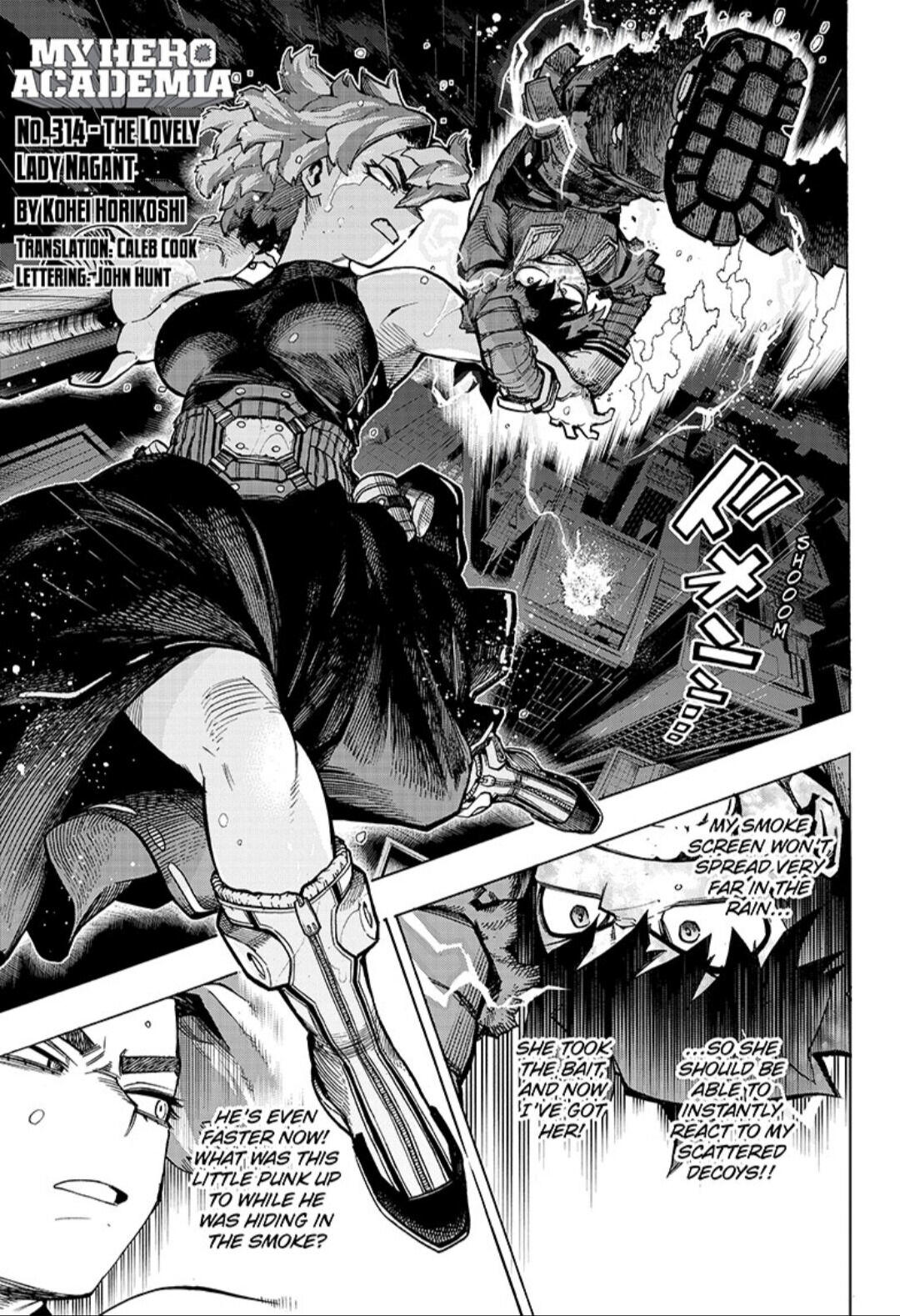 Read Boku No Hero Academia Chapter 314 On Mangakakalot
