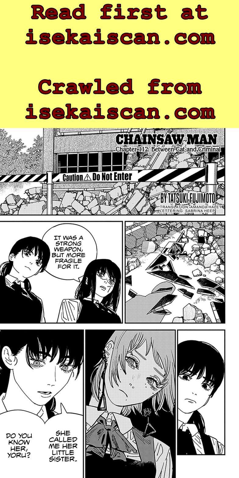 Chainsaw Man Chapter 112 page 1 - Mangakakalot