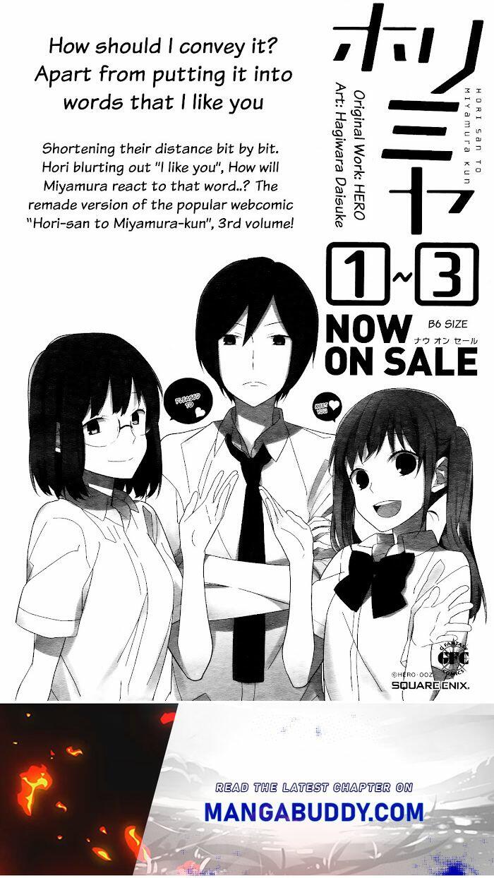 Hori-San To Miyamura-Kun Chapter 26 page 28 - Horimiya Webcomic