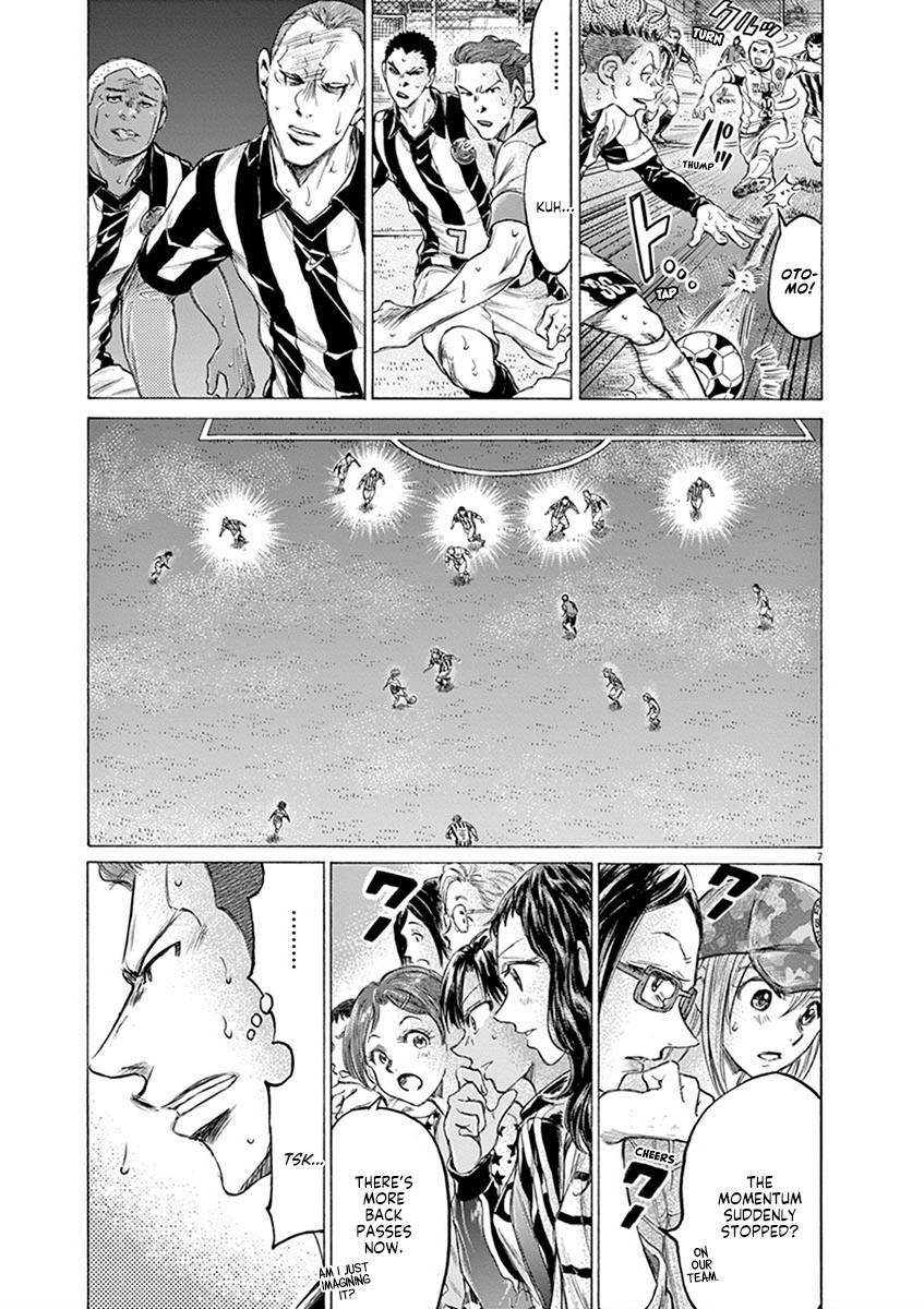 Read Ao Ashi Vol.18 Chapter 185: Five Lane Attack - Manganelo