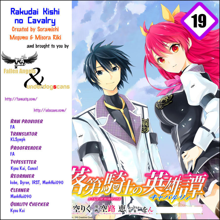 Read Rakudai Kishi No Eiyuutan Chapter 10 on Mangakakalot