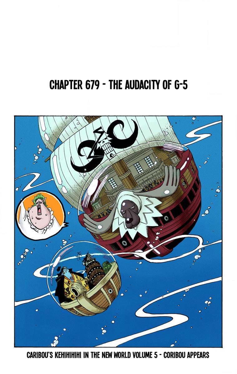 Read One Piece Digital Colored Comics Vol 69 Chapter 679 The Audacity Of G 5 Manganelo