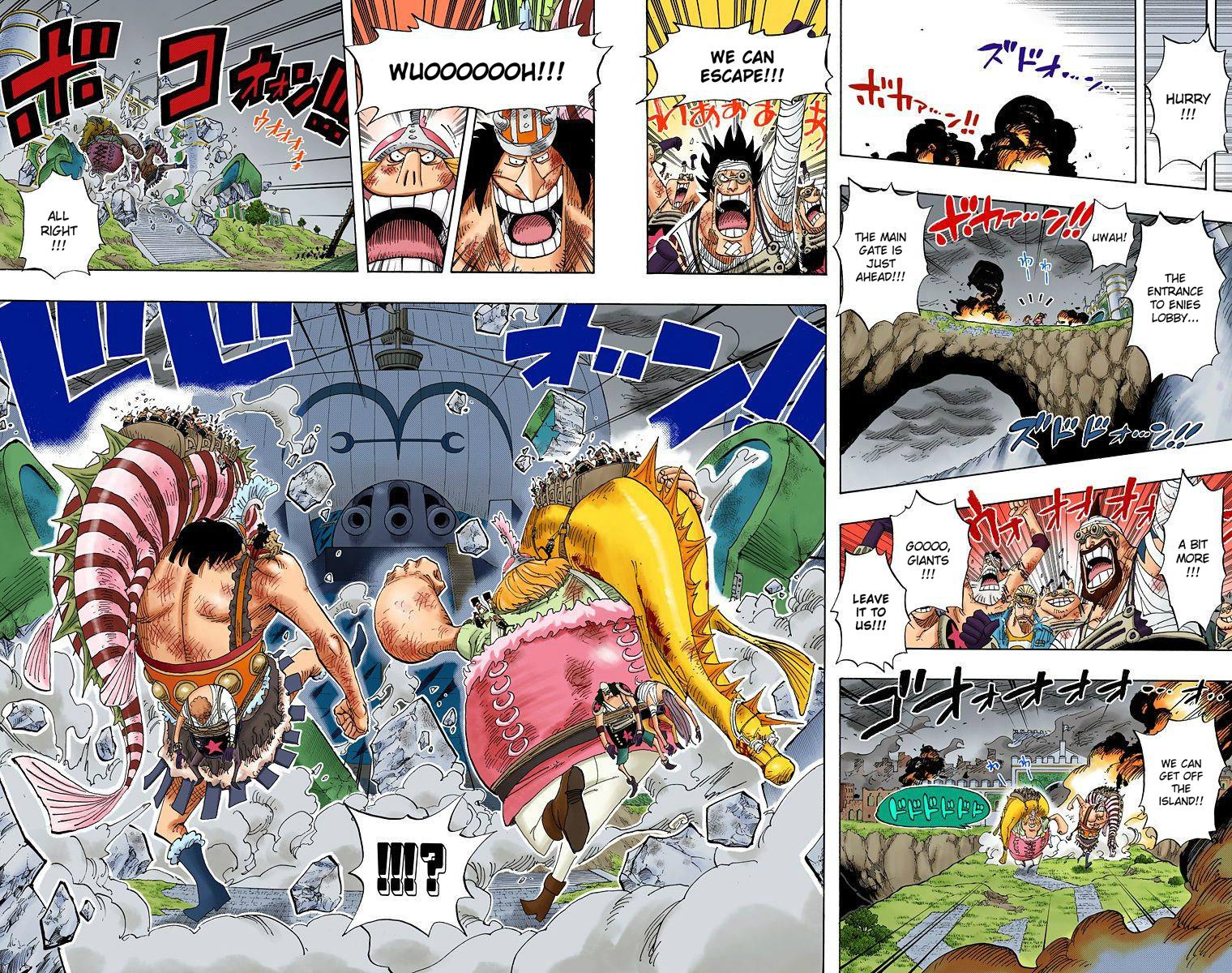 Read One Piece Digital Colored Comics Vol 44 Chapter 424 Escape Ship Manganelo