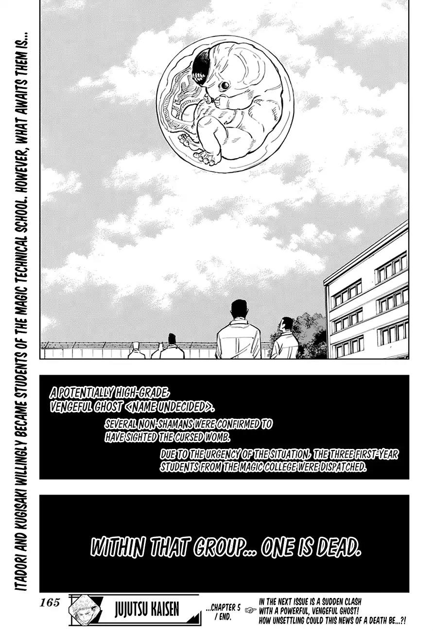 Jujutsu Kaisen Chapter 5: Beginning page 20 - Mangakakalot