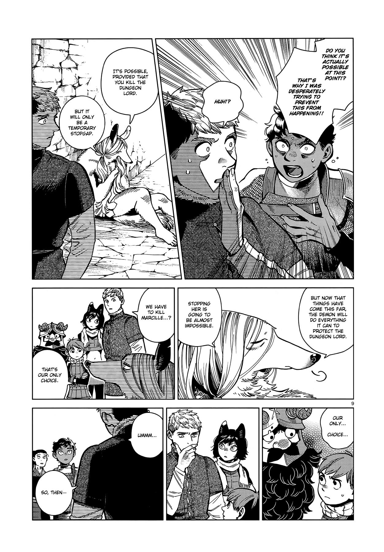 Dungeon Meshi Chapter 84: Marcille Iii page 9 - Mangakakalot