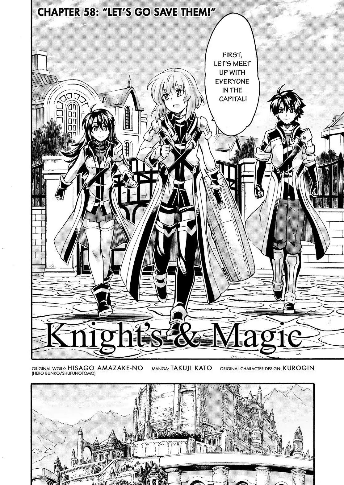 Read Knights & Magic Chapter 58: Let's Go Save Them! - Manganelo