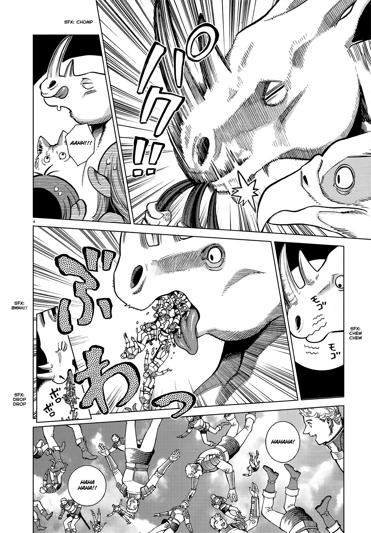 Dungeon Meshi Chapter 91: Winged Lion Vi page 4 - Mangakakalot
