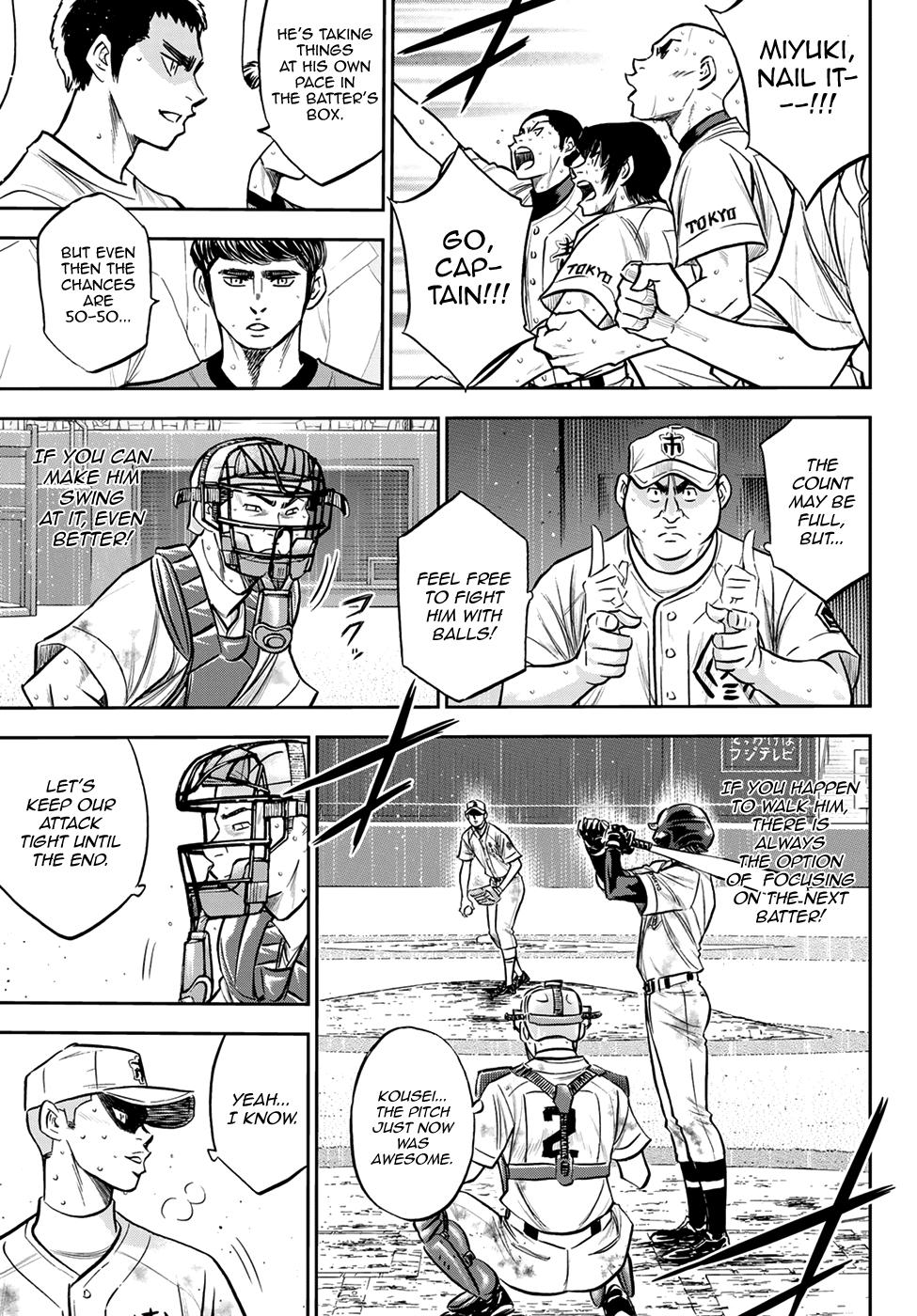 Diamond no Ace: Act II - Chapter 306 : r/AceOfTheDiamond