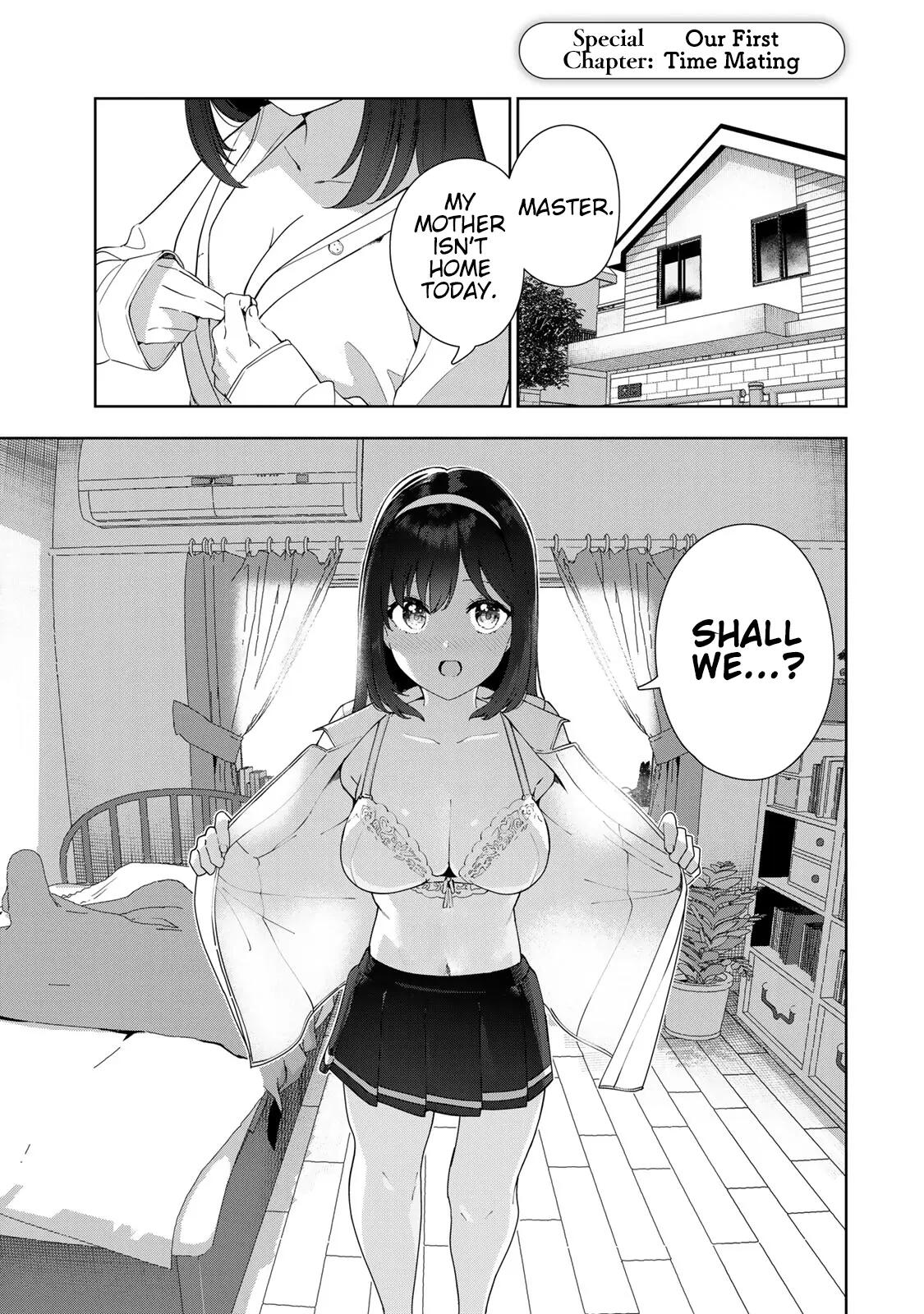 Read Inu Ni Nattara Suki Na Hito Ni Hirowareta Vol.9 Chapter 64.6: Our  First Time Mating on Mangakakalot