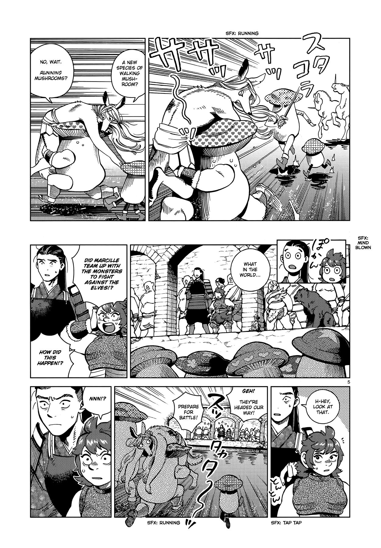 Dungeon Meshi Chapter 84: Marcille Iii page 5 - Mangakakalot
