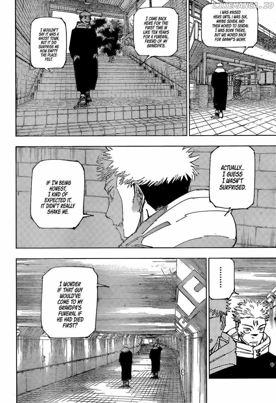 Jujutsu Kaisen Chapter 265 page 4 - Mangakakalot