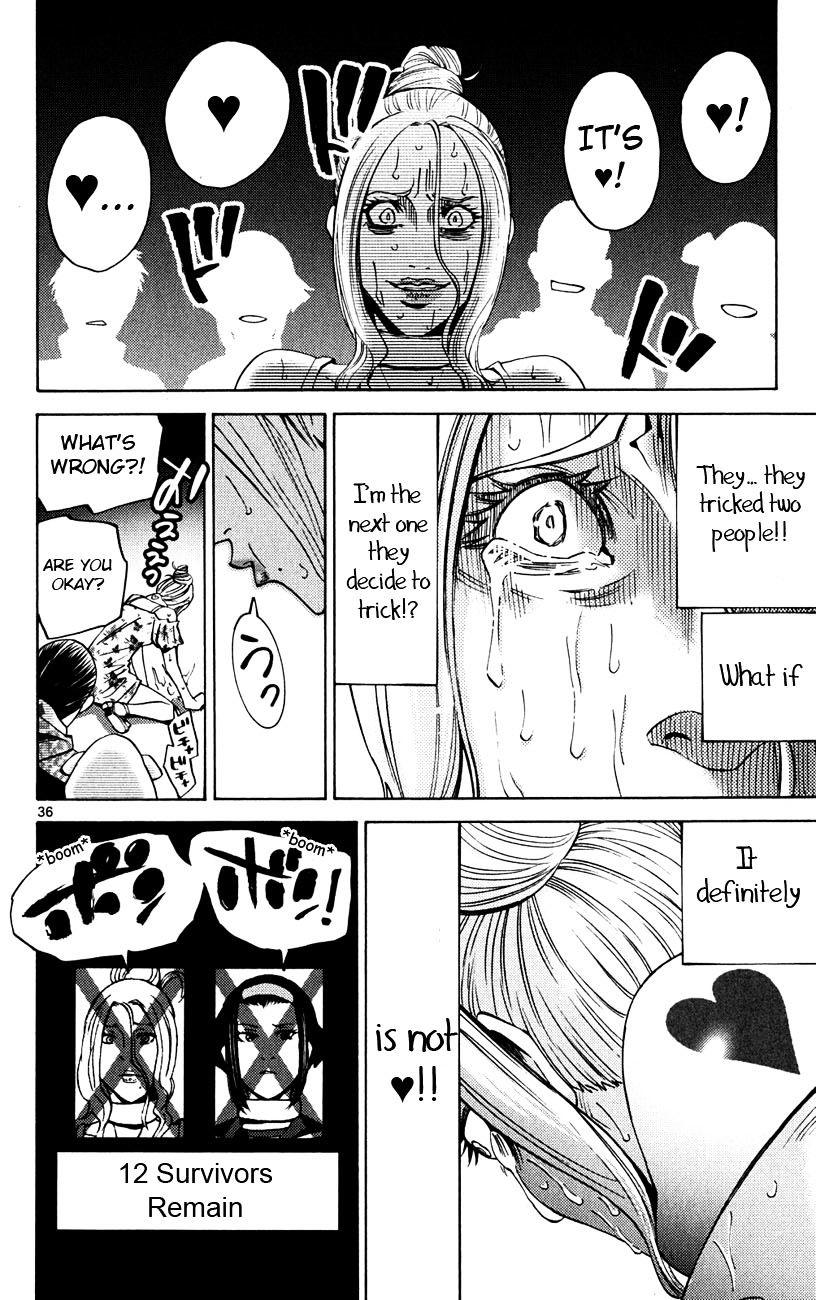 Imawa No Kuni No Alice Chapter 46 : Jack Of Hearts (2) page 36 - Mangakakalot