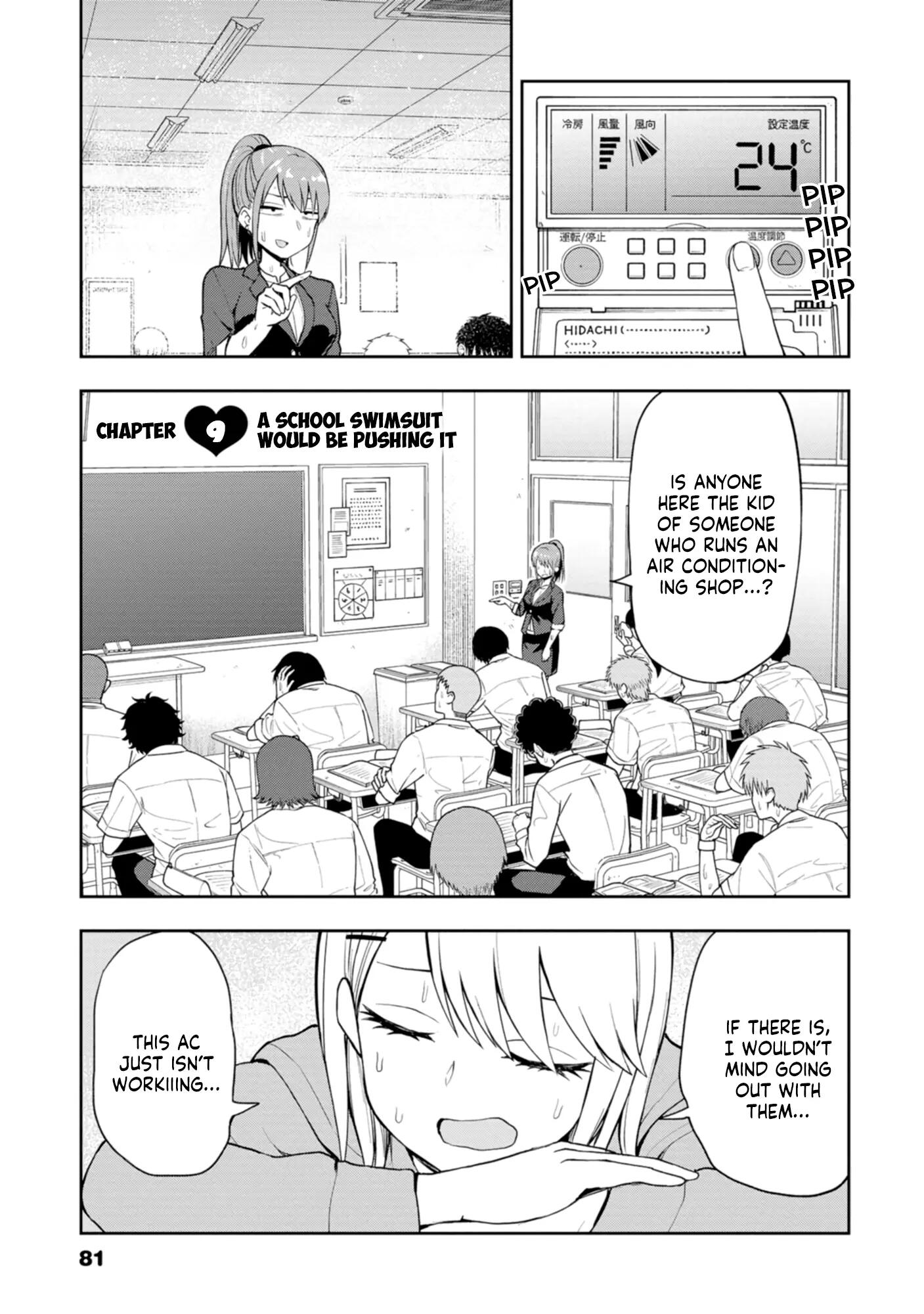 Mousou Sensei-Vol.1 Chapter 9: A School Swimsuit Would Be Pushing It