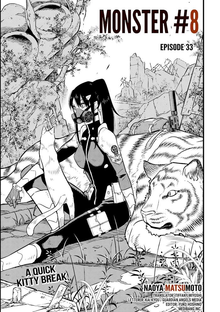 Kaiju No. 8 Chapter 33 page 1 - Mangakakalot