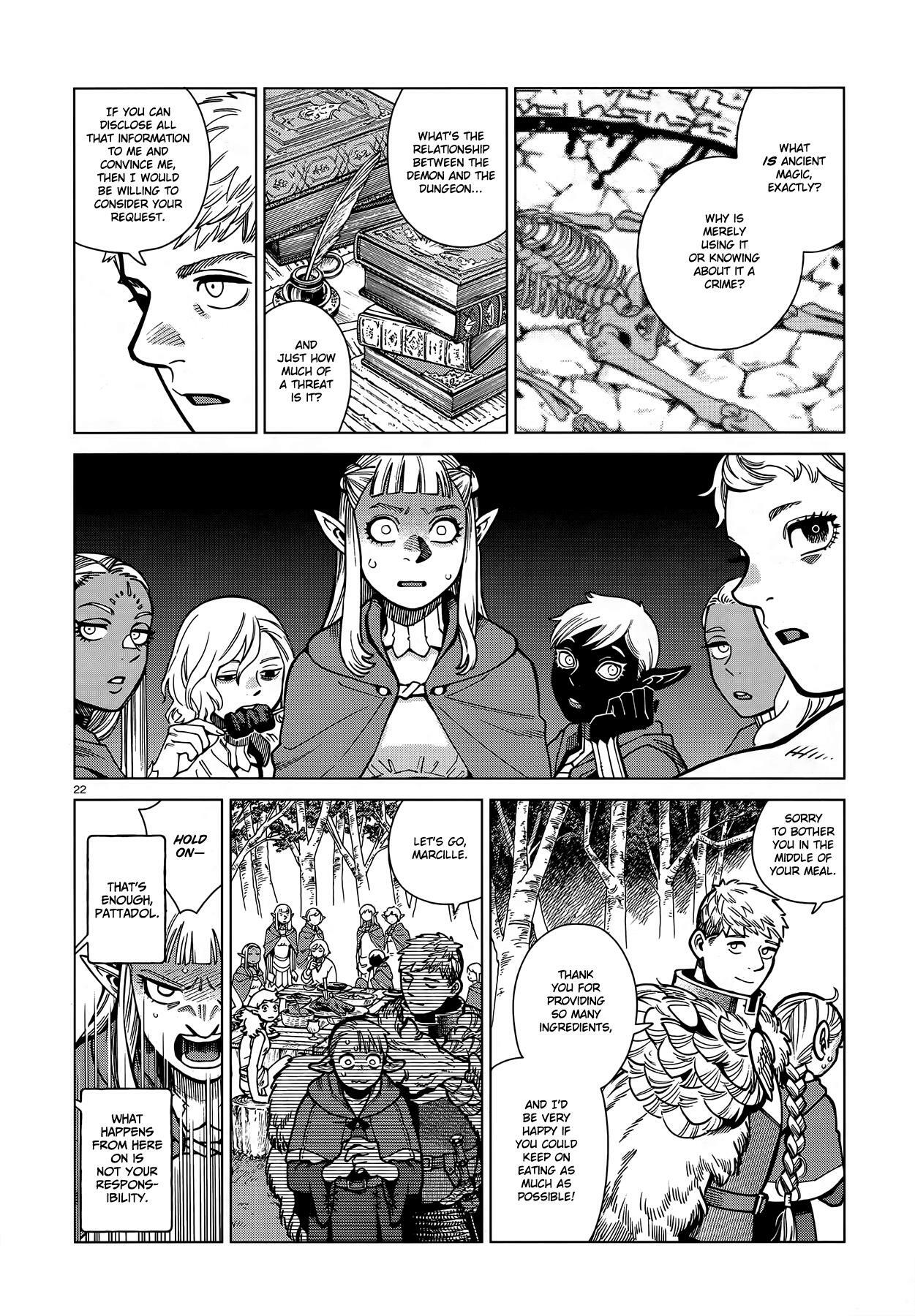 Dungeon Meshi Chapter 96: Falin Iv page 22 - Mangakakalot