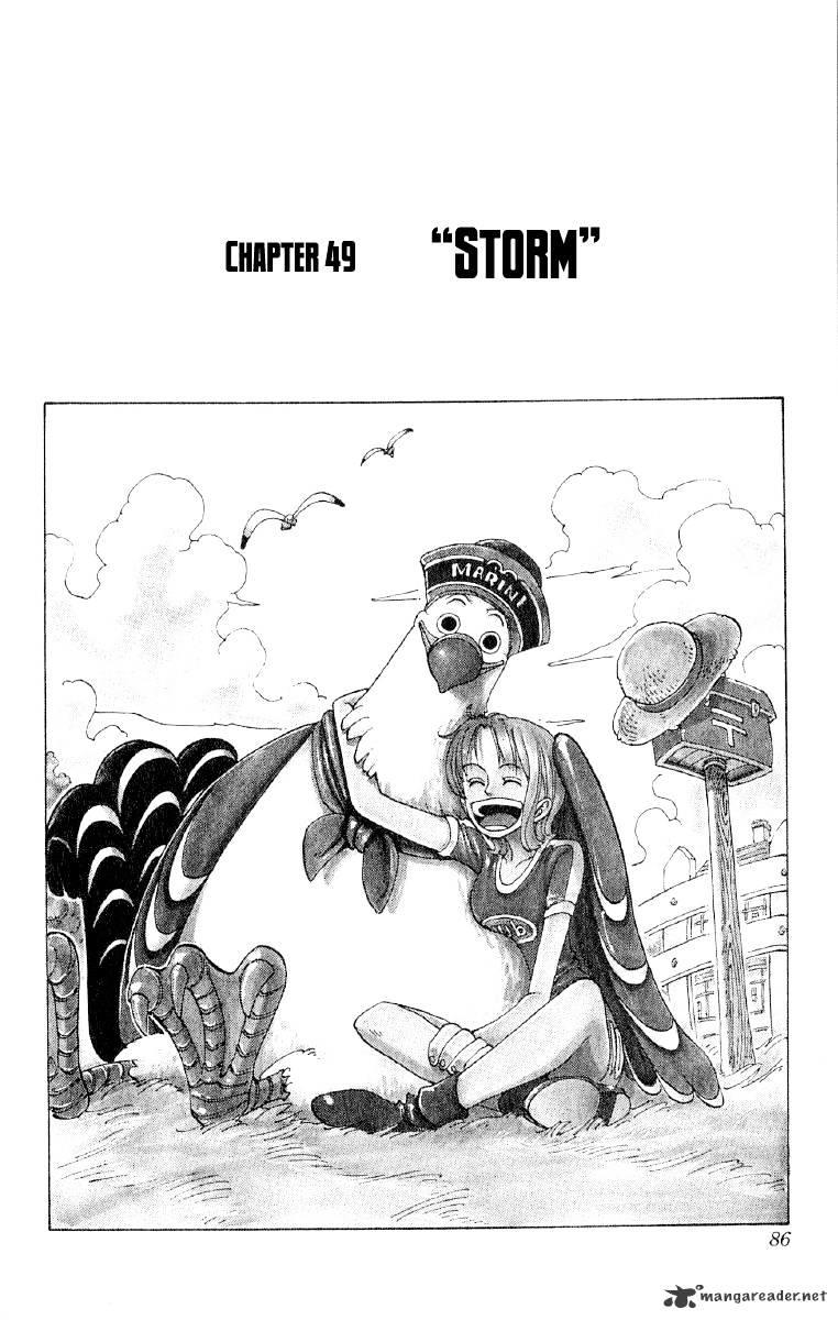 One Piece Chapter 49 : Storm page 2 - Mangakakalot