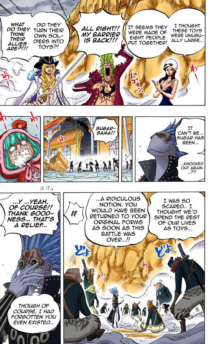 One Piece Chapter 759 – Luffy And Law VS Doflamingo