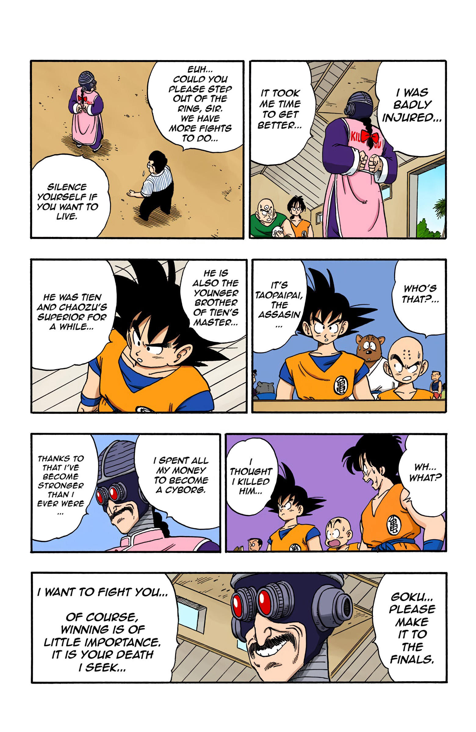 Dragon Ball - Full Color Edition Vol.14 Chapter 168: The 8 Finalists page 3 - Mangakakalot