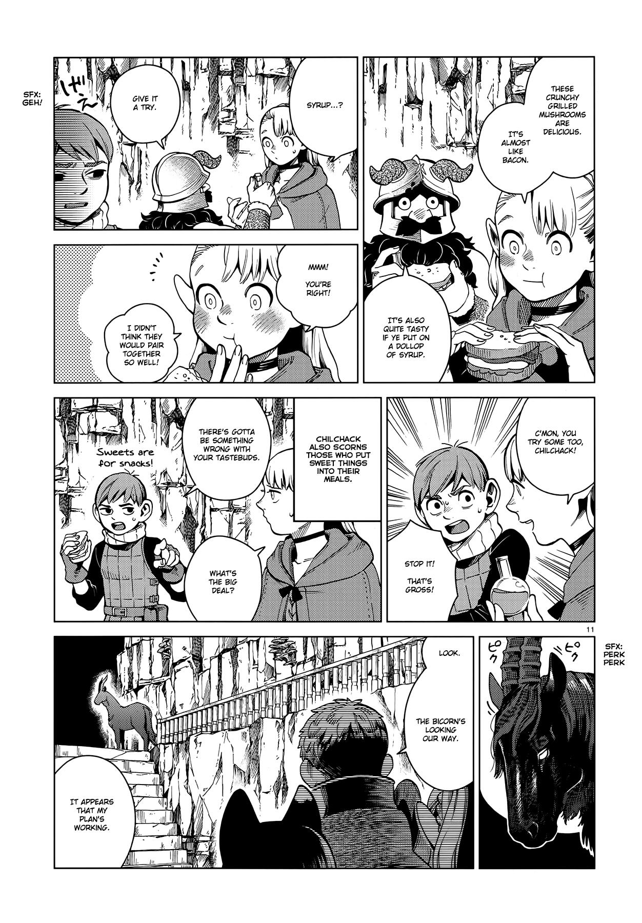 Dungeon Meshi Chapter 56: Bicorn page 11 - Mangakakalot