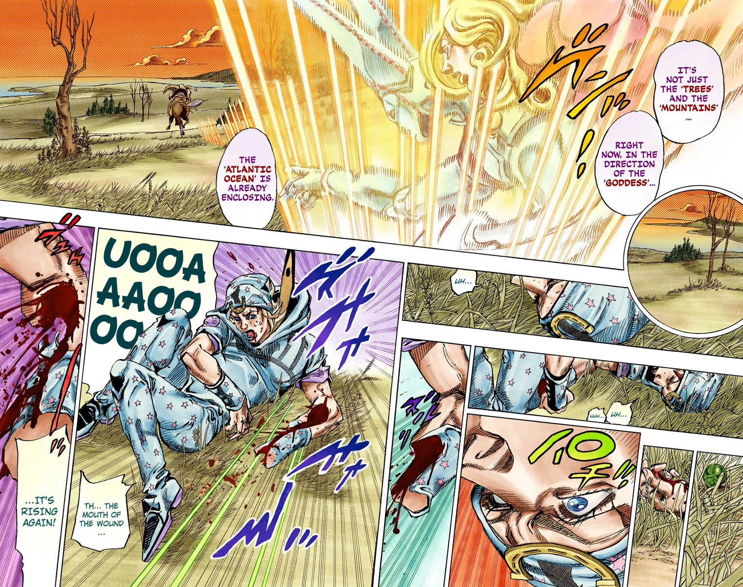 Steel ball run jojo part 7 русская озвучка манги глава 2 фото 65