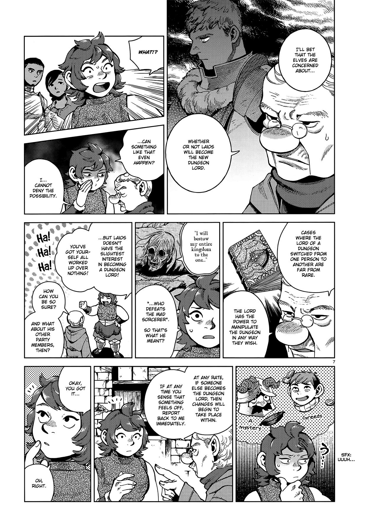 Dungeon Meshi Chapter 77: Dungeon page 7 - Mangakakalot