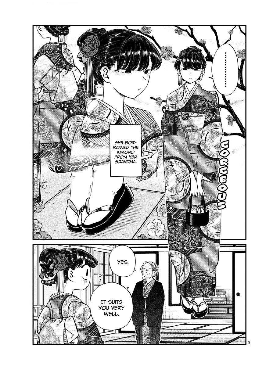 Komi-San Wa Komyushou Desu Vol.7 Chapter 92: It's New Year's page 3 - Mangakakalot