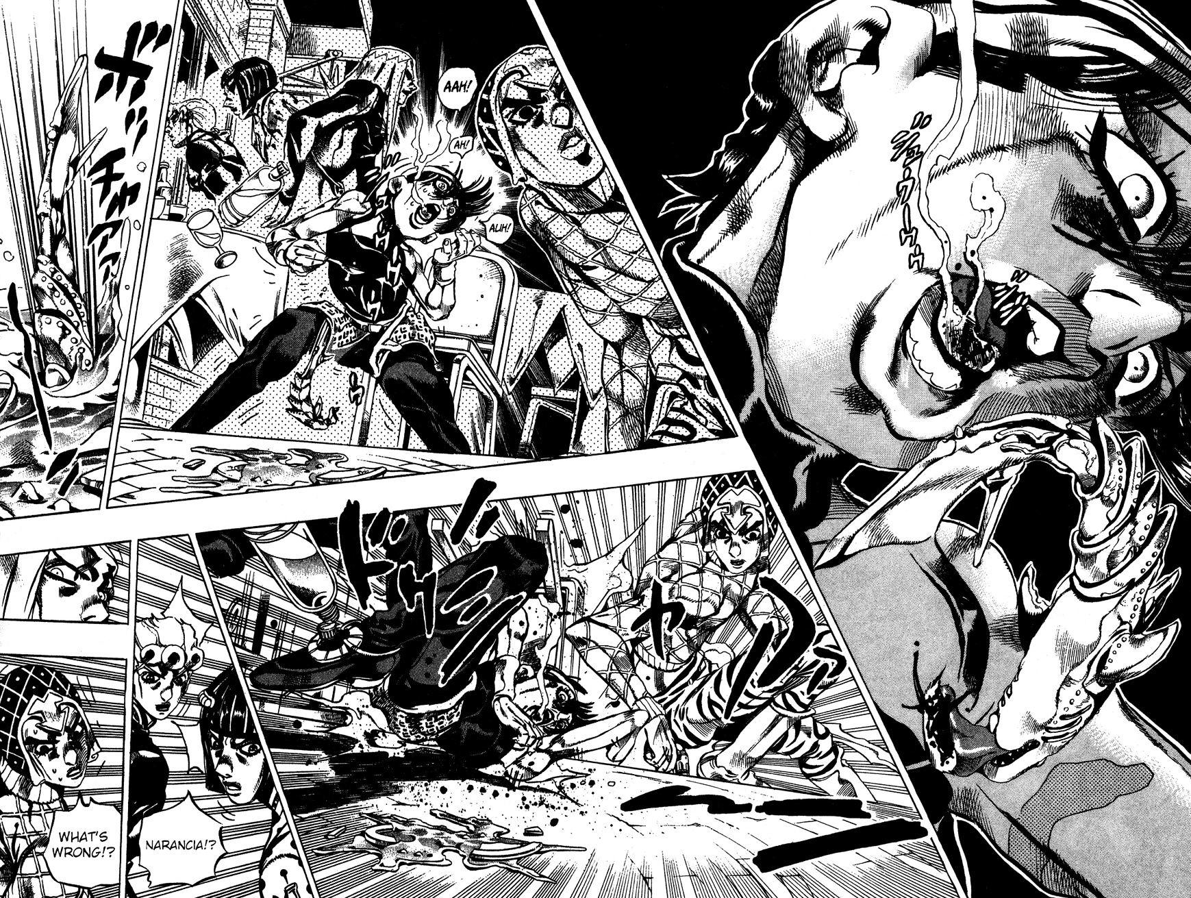 Jojo's Bizarre Adventure Vol.56 Chapter 525 : Clash And Taking Head - Part 1 page 6 - 