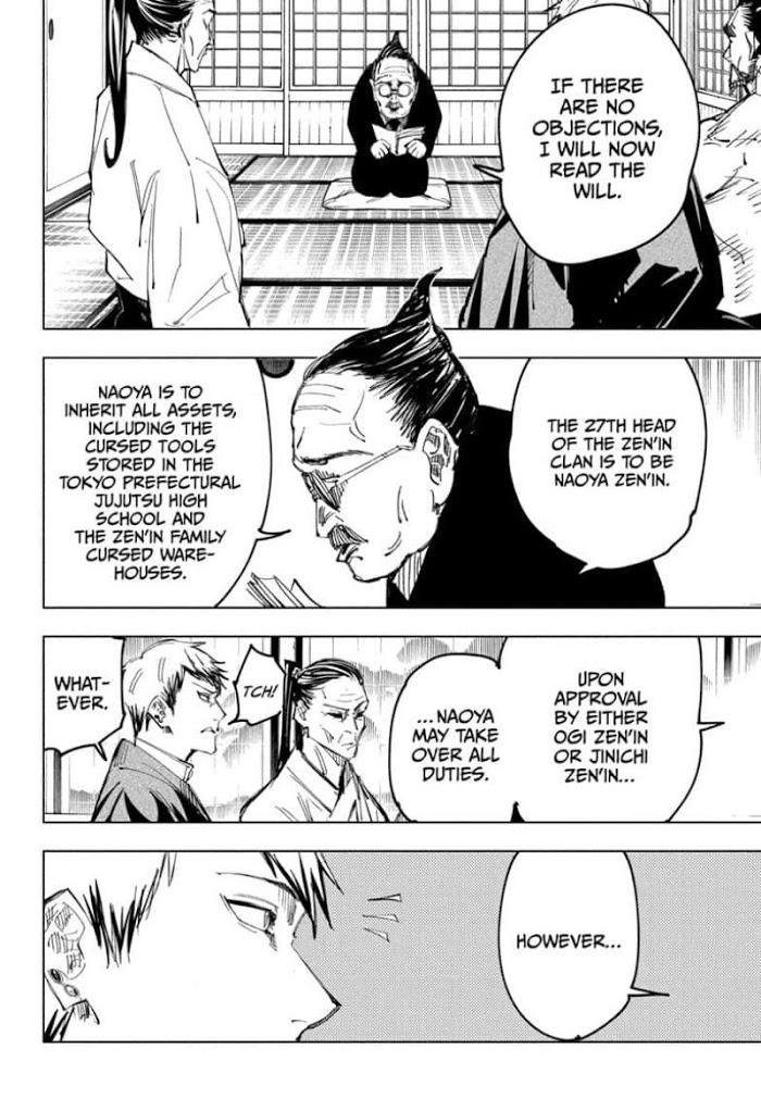 Jujutsu Kaisen Chapter 138: The Zen'in Clan page 8 - Mangakakalot