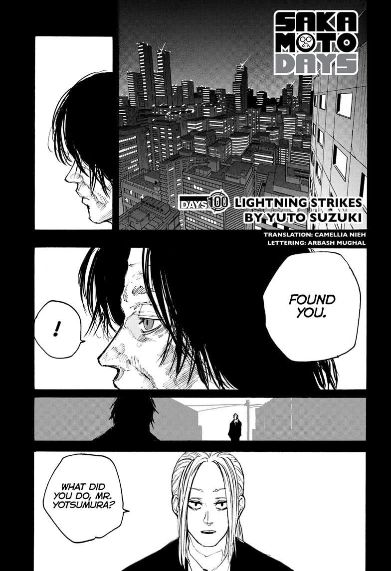 Sakamoto Days Chapter 100 page 1 - Mangakakalot