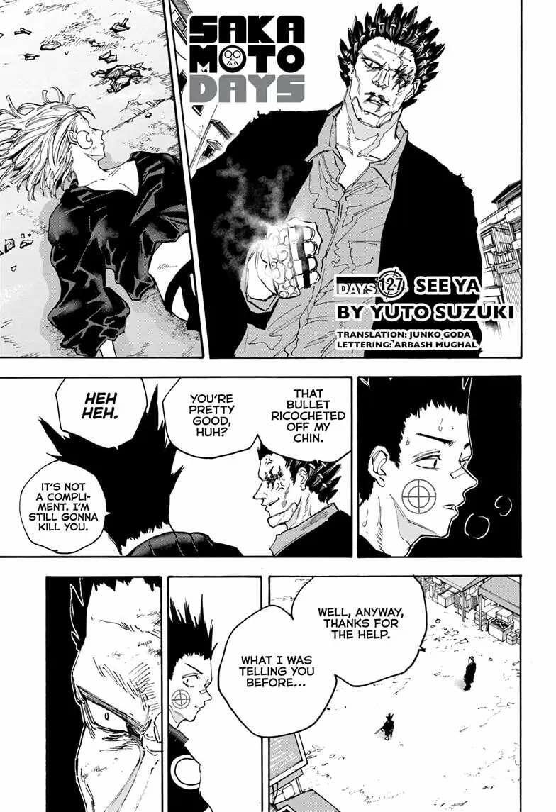 Sakamoto Days Chapter 127 page 1 - Mangakakalot
