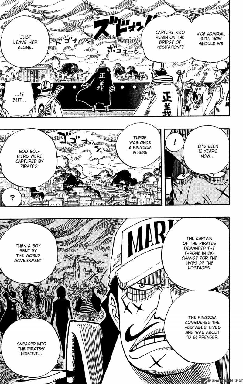 One Piece Chapter 422 : Rob Lucci page 3 - Mangakakalot