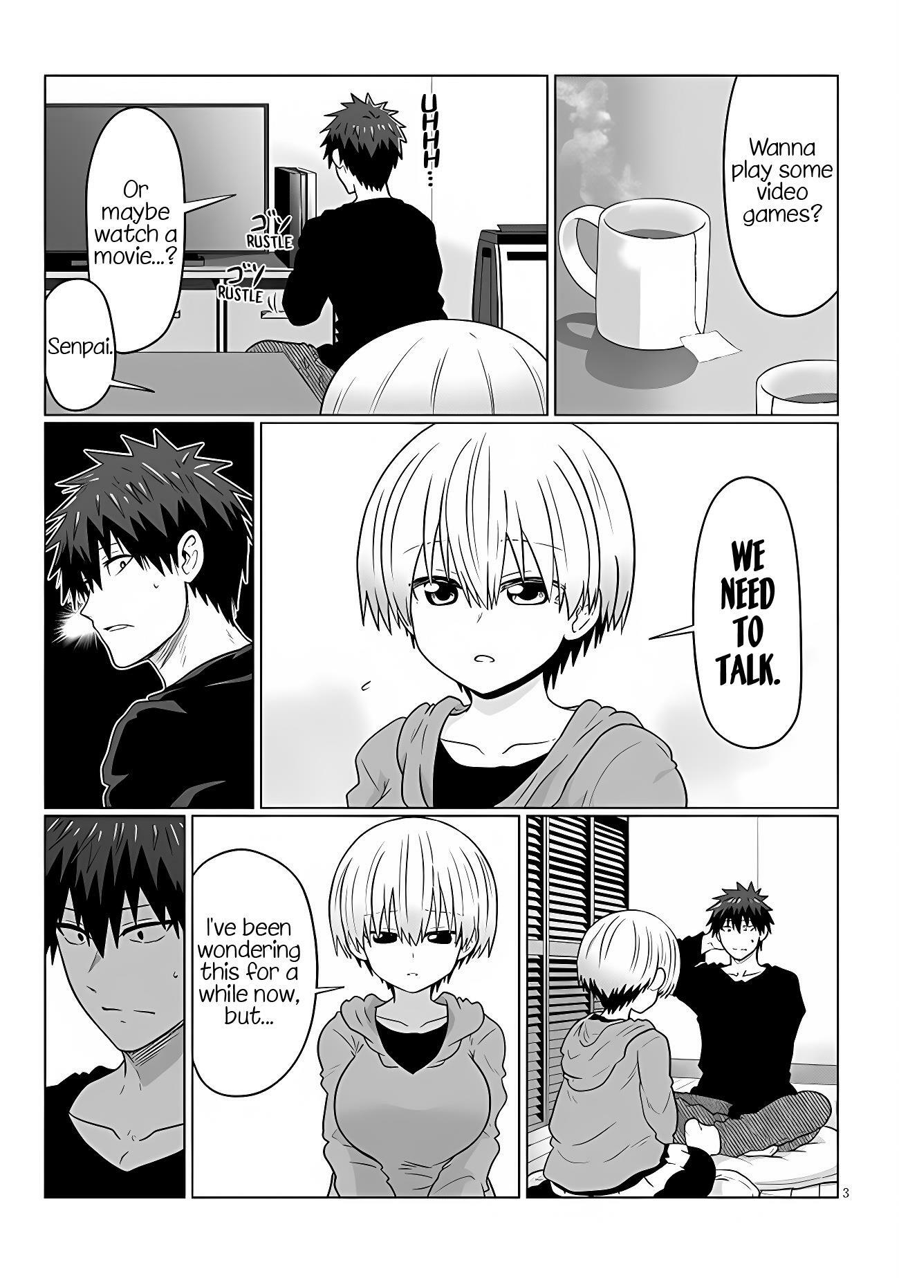 Uzaki-chan Wants to Hang Out! - Ch. 100 - Kouhai and Boobs : r