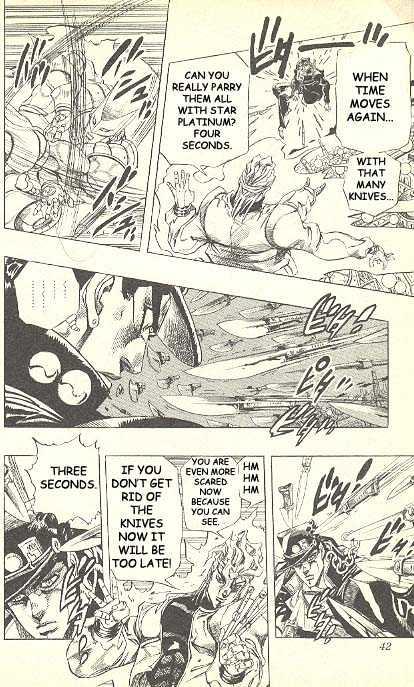 Jojo's Bizarre Adventure Vol.28 Chapter 258 : Dio's World Pt.12 page 15 - 