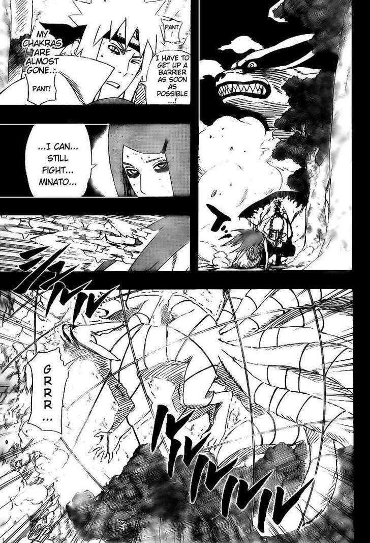 Vol.53 Chapter 503 – Minato’s Dead Demon Consuming Seal!! | 13 page