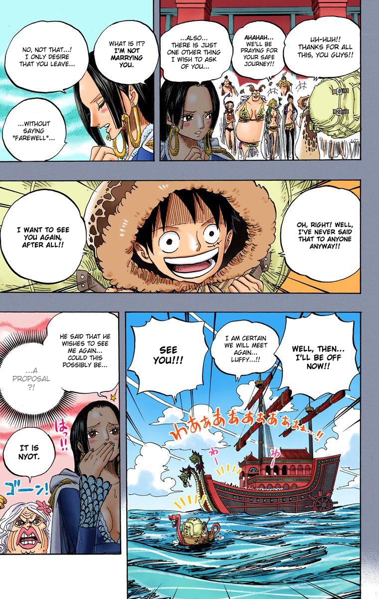 Read One Piece - Digital Colored Comics Vol.61 Chapter 595: Vows on  Mangakakalot