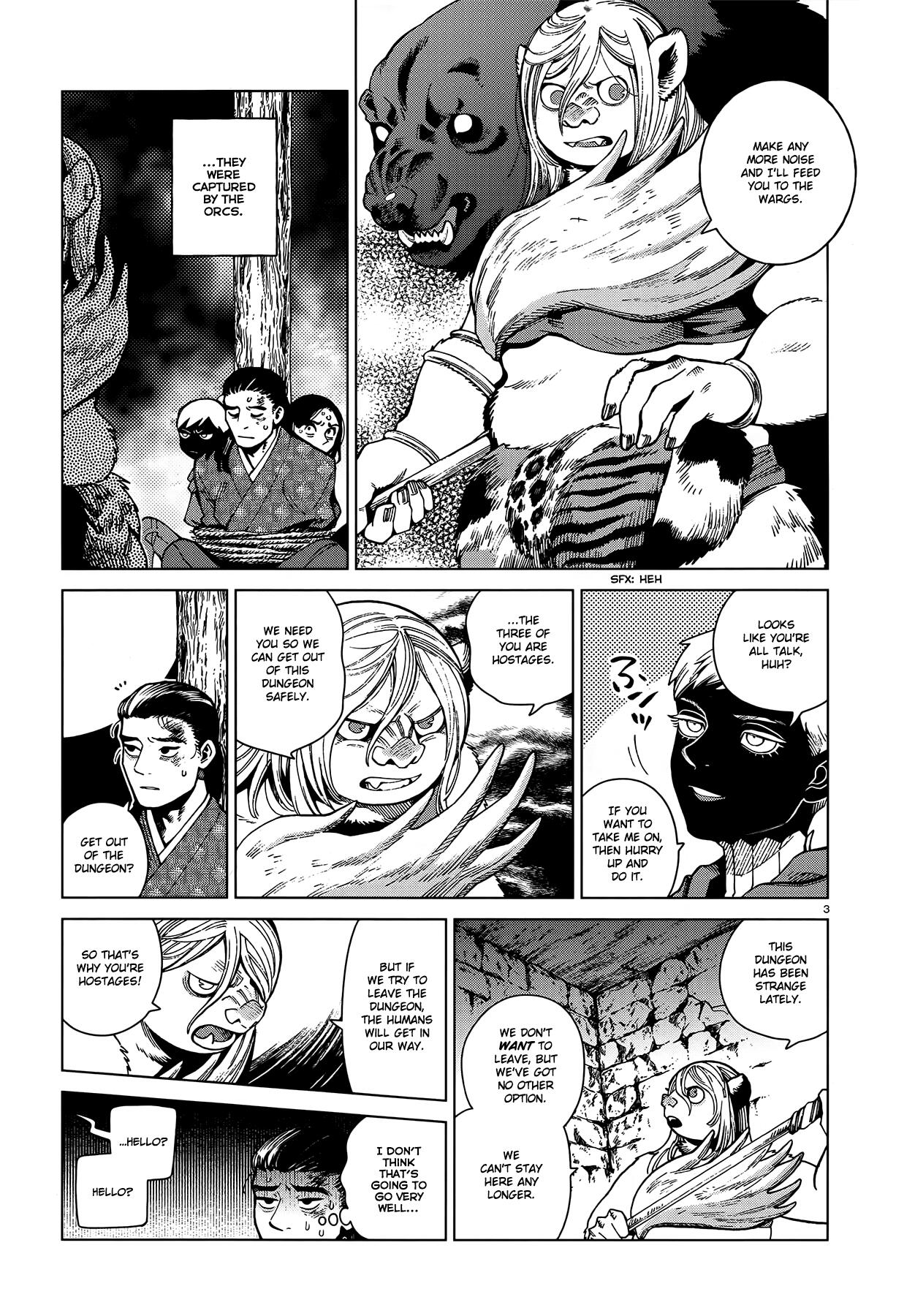 Dungeon Meshi Chapter 77: Dungeon page 3 - Mangakakalot