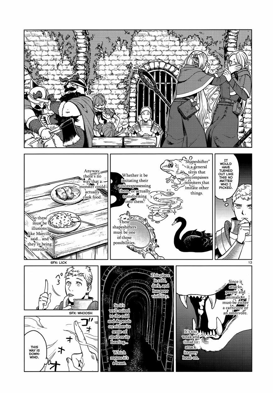 Dungeon Meshi Chapter 040 : Shapeshifter (Part Ii) page 13 - Mangakakalot